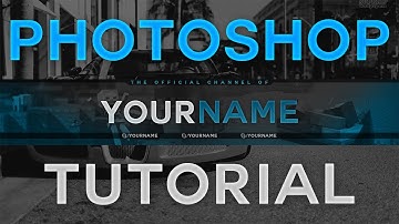 Clean 2D Banner Tutorial | Any Theme! | Photoshop CC - Azon Designs