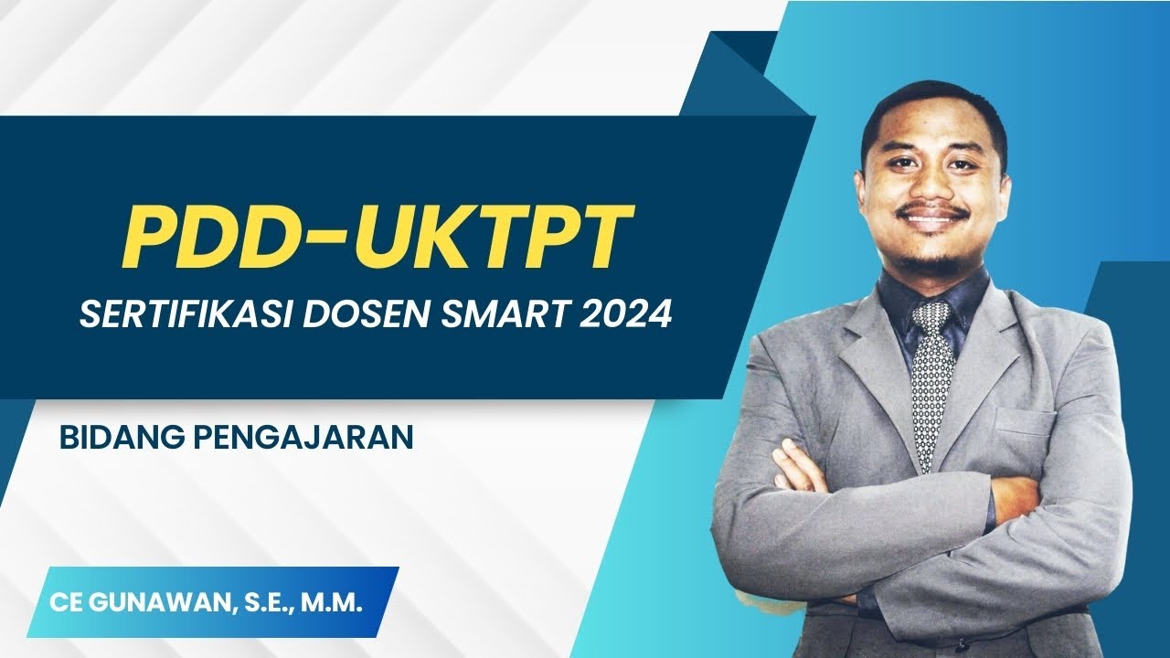 PDD-UKTPT BIDANG PENGAJARAN SERDOS SMART 2024 - CE GUNAWAN - INSTITUT MANAJEMEN WIYATA INDONESIA