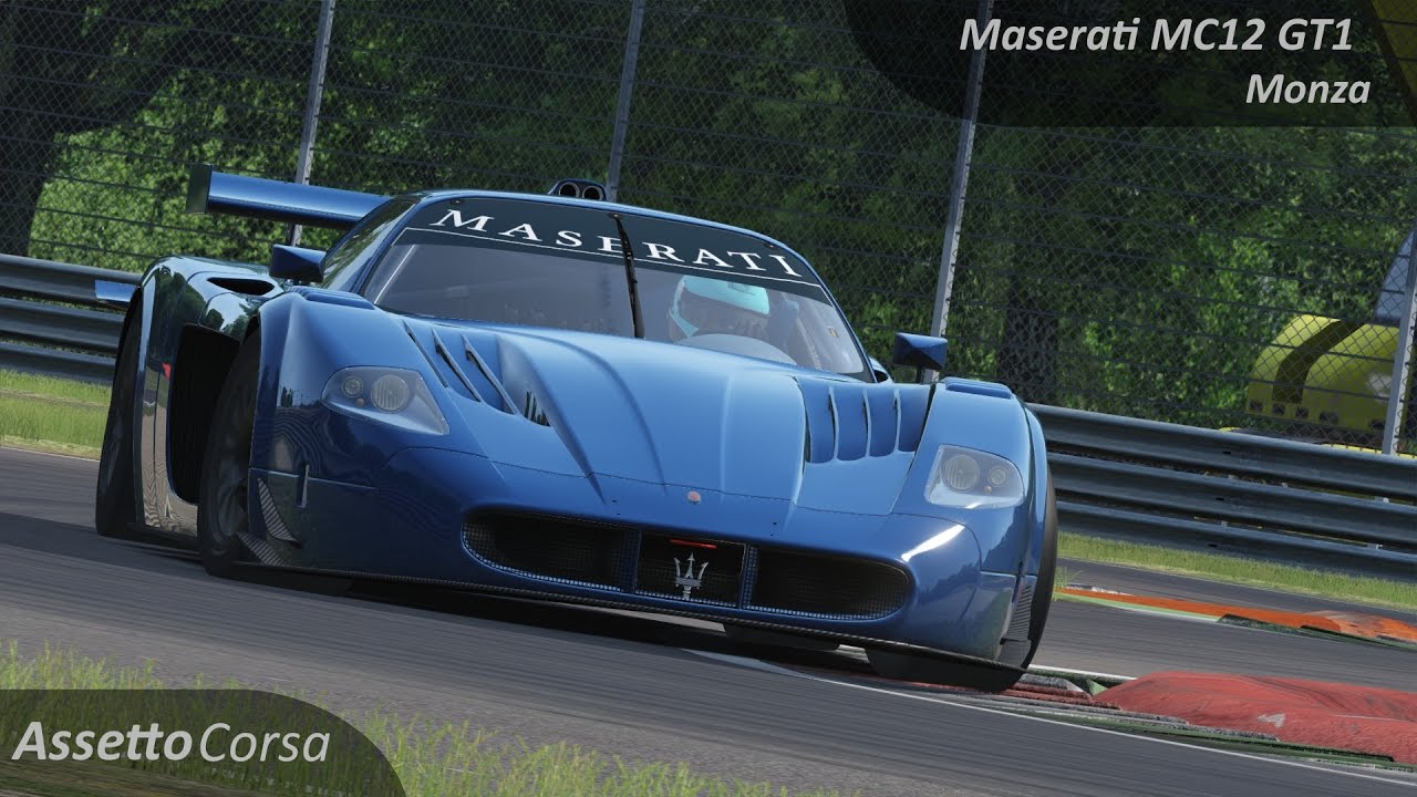 Assetto Corsa Maserati Mc Gt Vs Monza Youtube