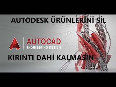 Video: AutoCAD'de Eğitim Sürümü Nasıl Kaldırılır