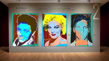 Photoshop Tutorial: Part 2 - Create Andy Warhol-style, Pop Art Portraits! (Style #3)