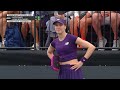 Kate Fahey vs Genie Bouchard at the Zimmer Biomet Cape Coral Open