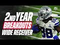 2021 Fantasy Football Advice - Top 2nd Year Wide Receivers - Fantasy Football Breakouts