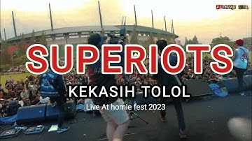 Superiots - Kekasih Tolol Live At "Homie fest" Stadion pekansari bogor (06 Mei 2023)