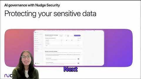 AI governance with Nudge Security