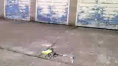 T-rex 450S backwards flight training