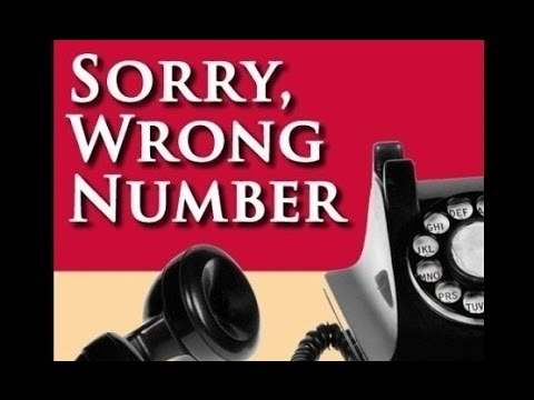 sorry wrong number play