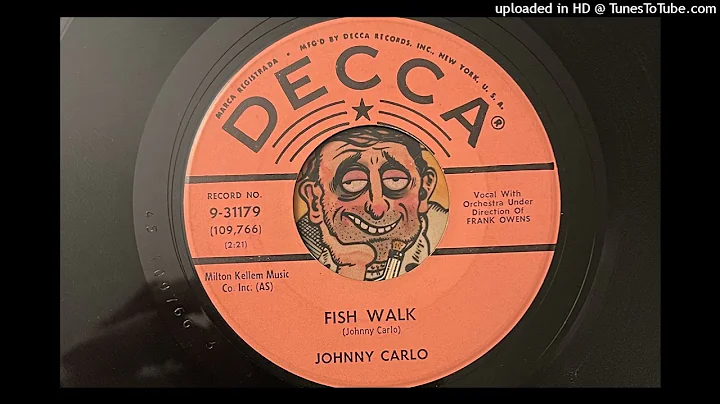 Johnny Carlo - Fish Walk (Decca) 1960