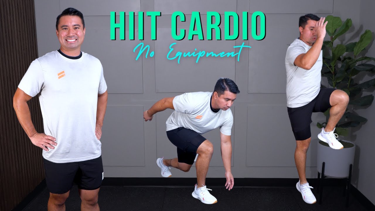 Killer HIIT CARDIO Workout No Equipment Burn Lots of Calories in 30