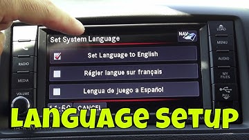 How To Change The Language On The Uconnect 430n / 430