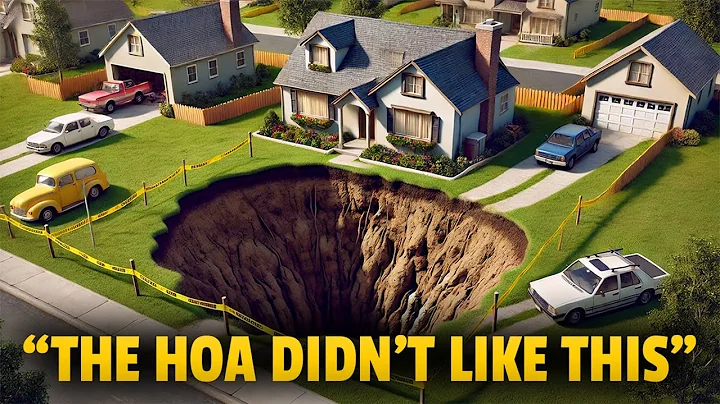 They Complained About My Landscaping, So I Installed a Giant Fake Sinkhole and Put Caution Tape Arou