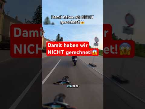 Damit haben wir NICHT gerechnet!😱 #motorrad #motovlog #blowup #humor