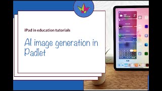 Generating AI images in Padlet