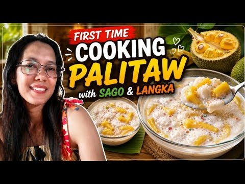Ganito lang pala gumawa ng ginataang palitaw