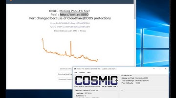 Getting Started Mining 0xBitcoin (0xBTC) with Cosmic 4.0a Public Test