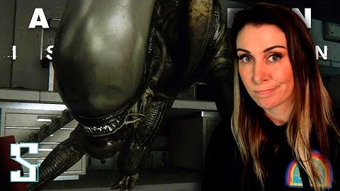 I DIE A LOT!!! - Alien Isolation with Heart Monitor - Pt5 - Blind Playthrough