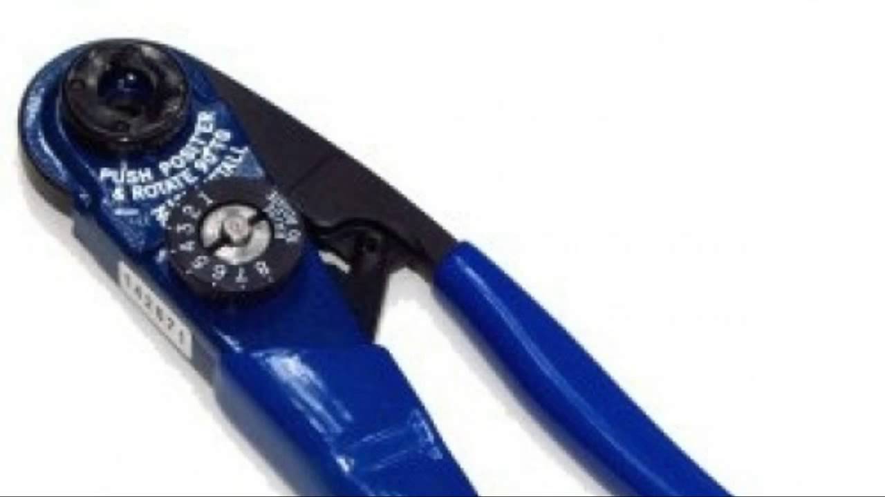 M22520/2-01 CRIMPING TOOL DIRECT EQUIVALENT TO AFM8 - YouTube