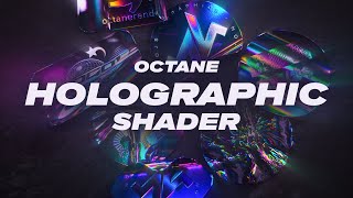 Secret Holographic Materials: Cinema 4D Octane Tutorial ✨