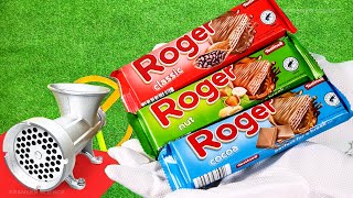 Grinder Experiments Sweet Chocolate Waffle Vs Meat Grinder