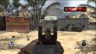 CoD:BO på svenska, FFA på Firing Range (Commando, CG m.m.)