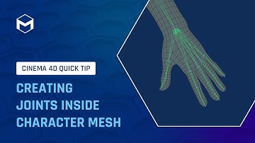 #C4DQuickTip 199: Creating Joints inside Character Mesh in Cinema 4D