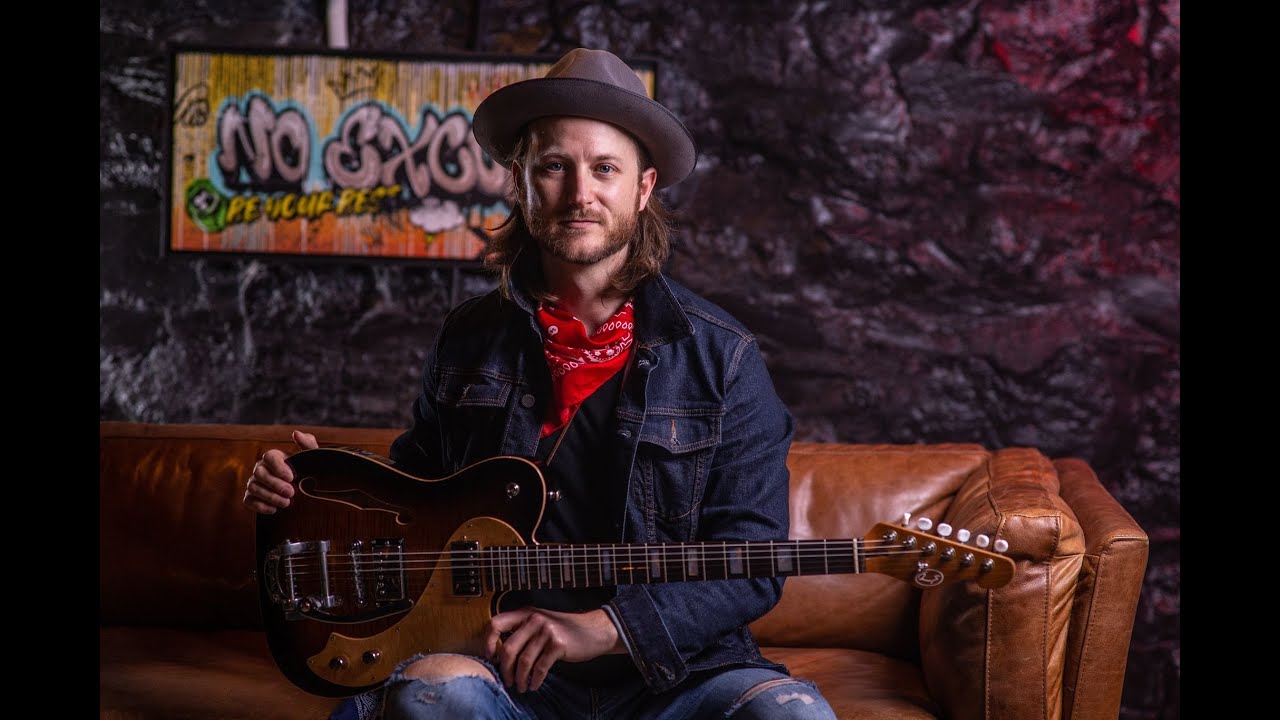 Scott Inkley custom guitar Demo.