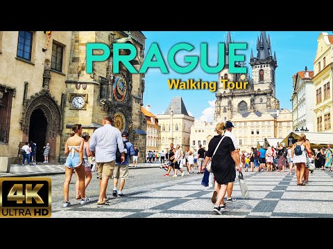 ?? PRAGUE | Czech Republic | 4K Walking Tour