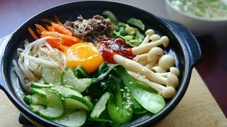 Cách làm CƠM TRỘN Hàn Quốc Bibimbap đơn giản và siêu ngon - Món Ăn Ngon