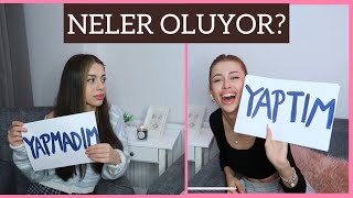 YAPTIM-YAPMADIM CHALLANGE / SEVGİLİNİ HİÇ ALDATTIN MI ? hande.dilara