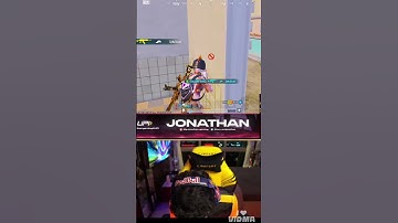"Jonathan 1v3 Clutch 🔥 Insane Spray Control!" #bgmi #gaming #1v4clutch #jonathangaming #jonathan