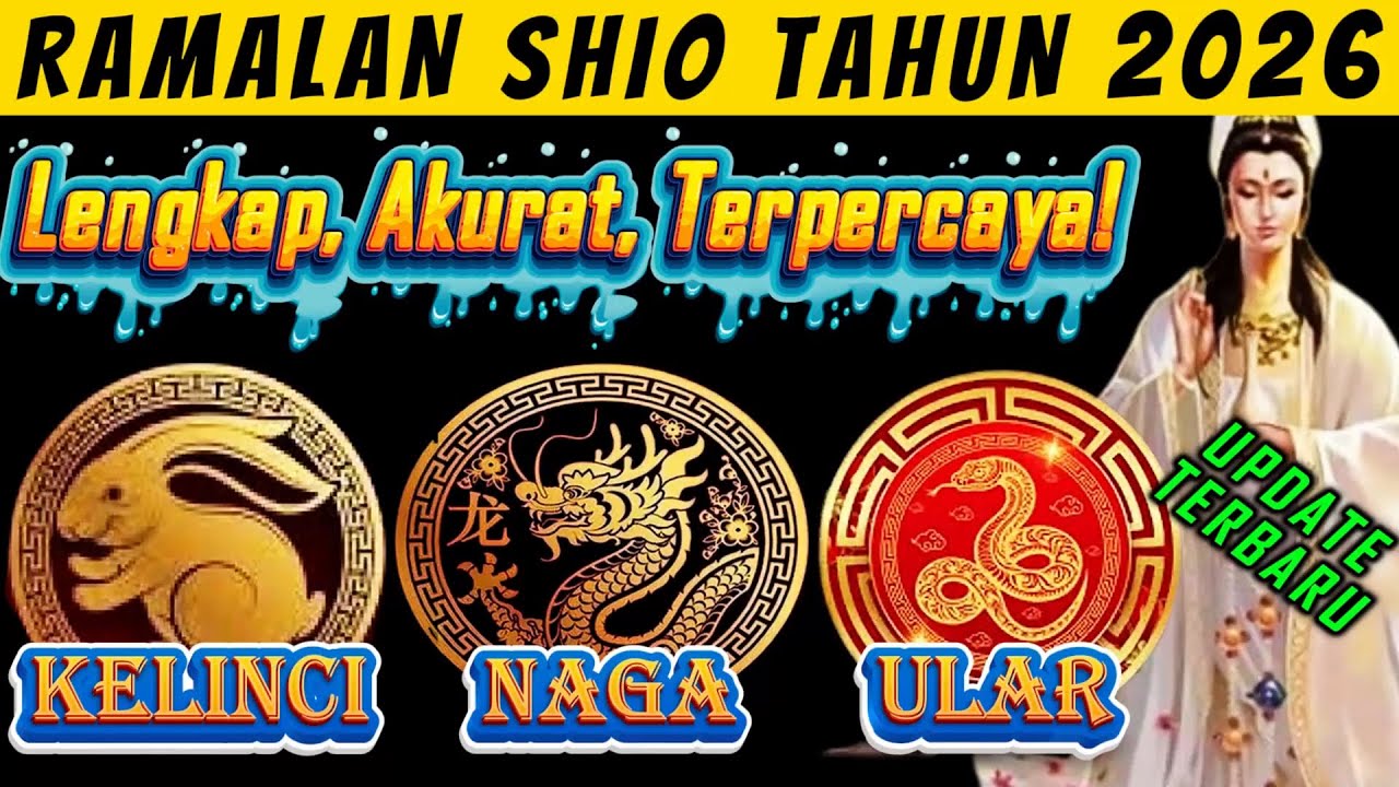 RAMALAN LENGKAP Shio Kelinci, Naga Dan Ular 2026 (Akurat dan Terpercaya)