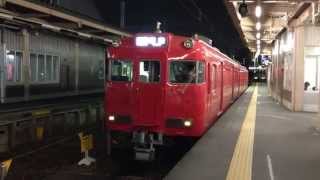 延命工事編成3編成目!! 名鉄6000系 6044F (延命工事編成 普通碧南行き)  知立発車