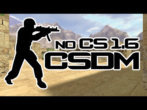 Como Jogar CSDM (DEATHMATCH) OFFLINE no CS 1.6 + 17 FRAGS