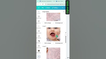 Instagram Image Splitter Tutorial | How to Split Images for Instagram Posts  #canvatutorial #canva