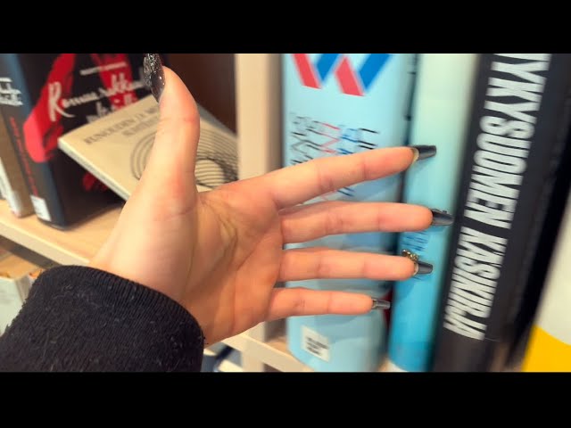 ASMR Fast Tapping Around My School 📚