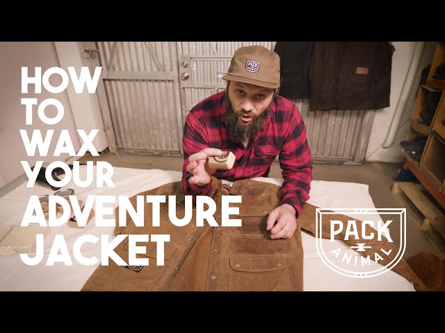 How to Use Otter Wax to Waterproof a Jacket or Any Natural Fiber Item 
