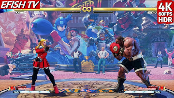 Karin vs Balrog (Hardest AI) - Street Fighter V