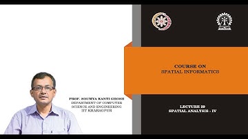 Lecture 29: Spatial Analysis - IV