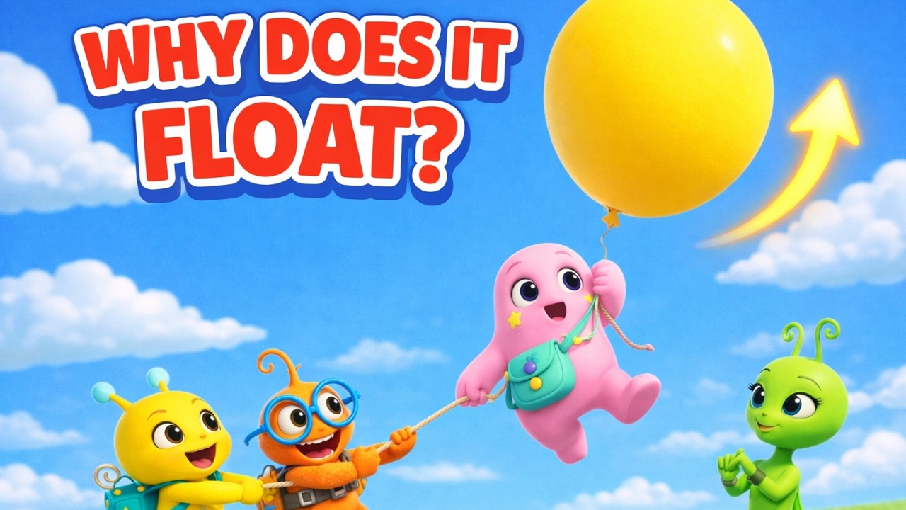 Why Do Balloons Float? 🎈 | Simple Science for Kids