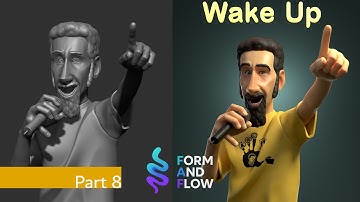 3D character project inspired by Serj Tankian, Part 8