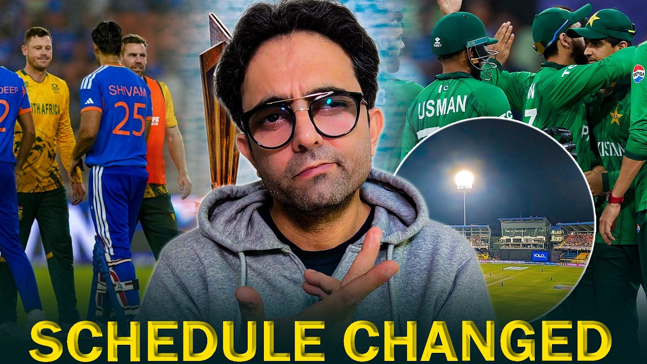The ICC has changed the schedule for the 1st semi final of T20 World Cup 2026!