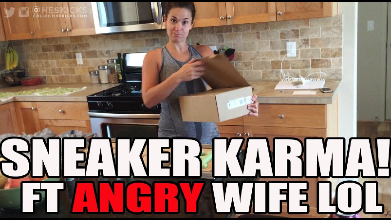 Sneaker Karma! New Yeezy Pirate Black 350 Pickup Unboxing (Featuring Angry Wife LOL)