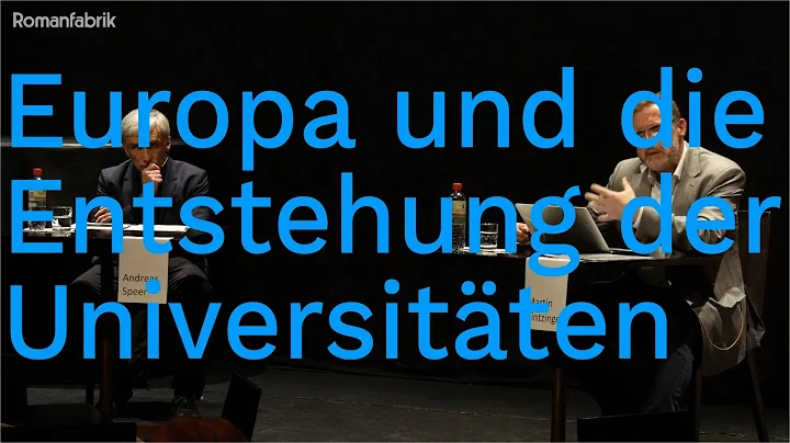Caf Europa 15: Europa und die Entstehung der Unive...