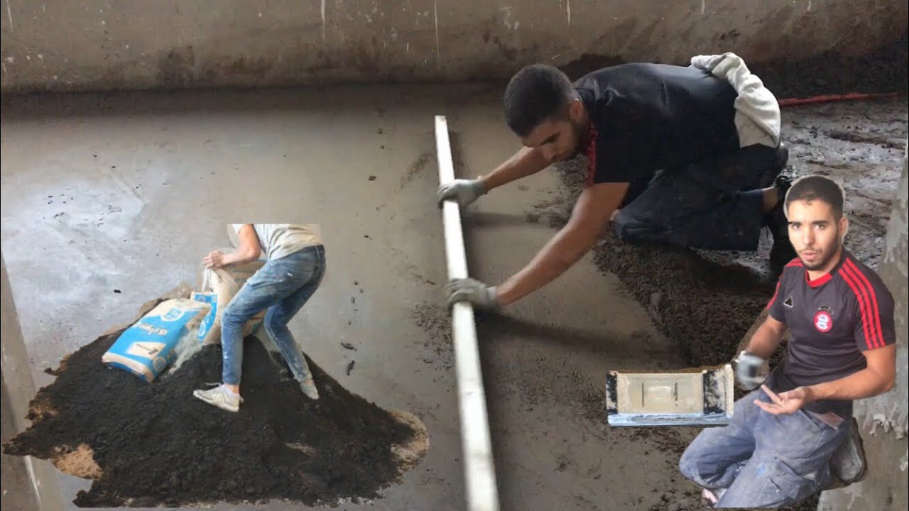 شرح مفصل: لطريقة صحيحة لتهيئة الأرضية من الألف إلى الياء للمبتدئين وللمحترفين Chape pour carrelage