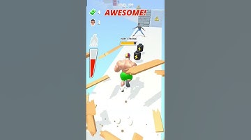 muscle 💪 rush new Android gameplay 🤩 #tiktok #satisfying #ios #viral #android #gaming #pubg