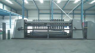 Automatic hexagonal wire netting machine (CNC Straight and reverse twisted)
