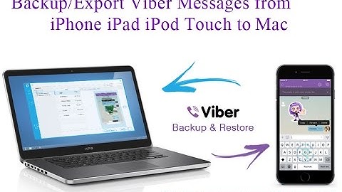 Backup Export Viber Messages Chat History Photos from iPhone iPad iPod Touch to Mac