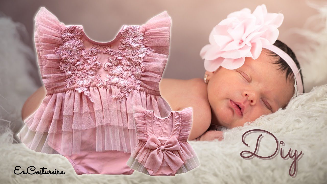 body newborn com molde - Diy