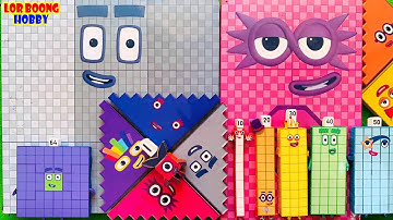 Looking for Numberblocks NEW 1914 Puzzle Tetris Shape | ASMR chirping of birds