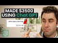 I used chatgpt to make 3500 online in 2 days  show you how must see